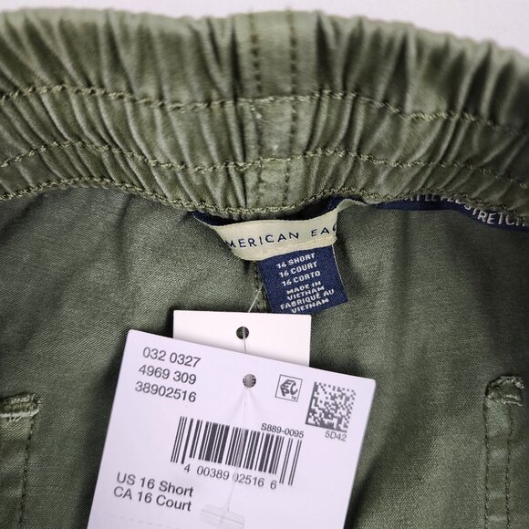 American Eagle Jogger Womens 16 Green Next Level Stretch Jegging 33x26 NWT - Picture 10 of 11